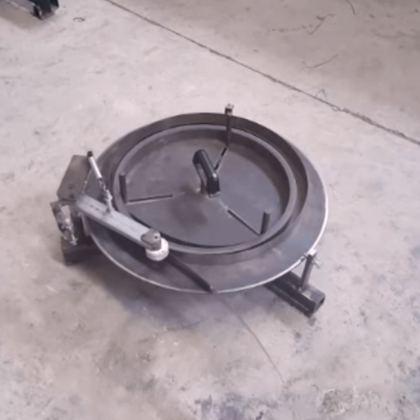 Plato desenrollador / Unwinding coil dish
