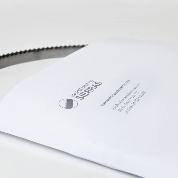 Sierra de cinta para alimentación / Band saw blade for food industry